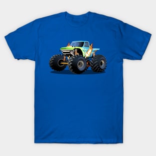 Cartoon Monster Truck T-Shirt